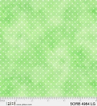 Sorbet Pin Dots 4984 LG Green P and B Textiles